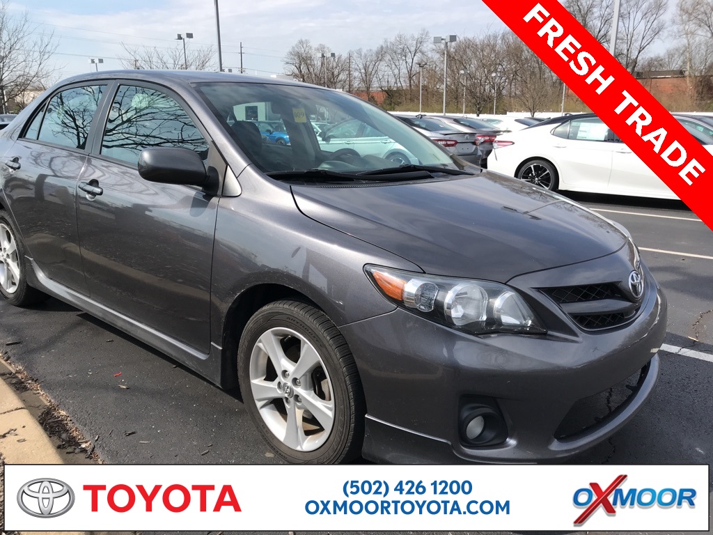 Oxmoor Toyota Service >> Pre Owned 2013 Toyota Corolla S 4d Sedan In Louisville T46563b Oxmoor Toyota Service >> Pre Owned 2013 Toyota Corolla S 4d Sedan In Louisville T46563b